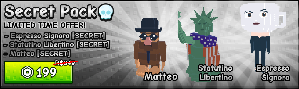 Secret Pack Gamepass